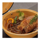 Sarten Doble Antiadherente Doubletta 4 En 1 Mostaza