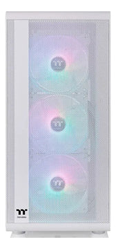 Caja Atx Thermaltake S200 Argb (blanco) + Fuente 650w Bronce Color Blanco