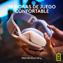 Logitech G435, Diadema Gamer Inalámbrica + Bt / Pc, Ps5 - Bl Color Blanco crudo/Lila