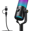 Micrófono Maono DM30 RGB condensador Cardioide Programable