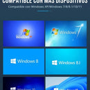 Adaptador Wifi Usb 5g Dual Band 1200 Mbps Receptor 4 Antenas