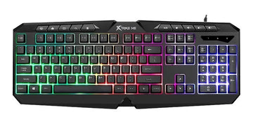 Xtr Ike Cmx-410 4 In 1 Gaming Combo Color del teclado Negro