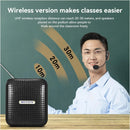 Microfono Con Amplificador De Voz Inalambrico | Enseñanza Color Negro