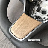 Leeogench Real Wood Tesla Modelo 3 Modelo Y Accesorios Cubie