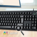 Kit Teclado Y Mouse Genius Usb Km-100se Español Mouse Negro Teclado Negro