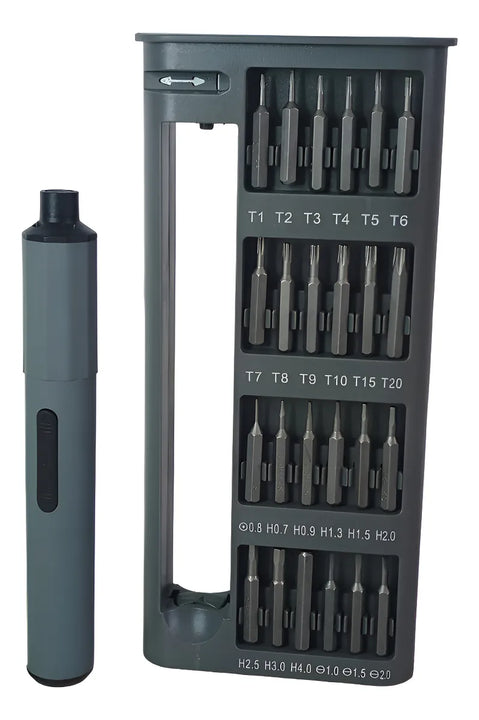 Destornillador Eléctrico Kit Puntas Precisión Intercambiable Diseño 1 0