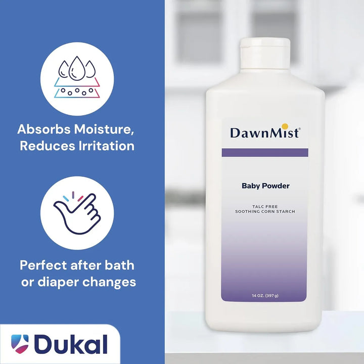 Polvo De Maíz Suave Y Libre De Talco Pack De 2