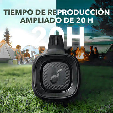 Parlante Soundcore Motion Boom Plus A3129011 A3129 portátil con bluetooth waterproof negra