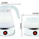 Calentador Eléctrico Plegable Portable Hervidor De Liquido Color Blanco