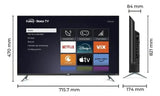 Televisor Kalley 32 Pulgadas K-rtv32hd Smart Tv Roku Tv