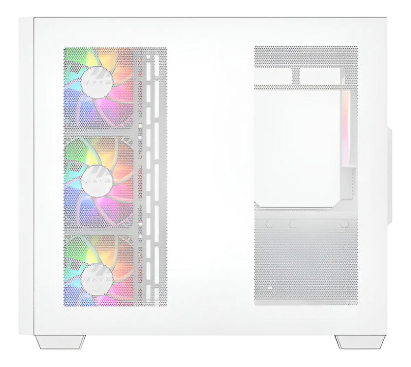 Chasis Gamer Xyz Qubex White | Argb | Atx | 4 Fans | Type C
