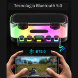 Parlante Bluetooth Z6 Rgb Portátil Teclas Mecánicas Gamer