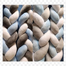Bumper Trenza Cuna Bebé - 3 Hebras Bumper Trenza Cuna Bebé Babytrencitas Todos Los Colores