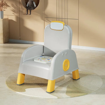 Sillla Comedor Reclinable Para Bebes 3 En 1 Gris