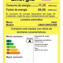 Lavadora Mabe Automática 18 Kg + Licuadora 1,5l Obsequio Gris