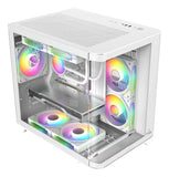 Gabinete Gamer Iceberg Wave Blanco 3 Ventiladores Argb