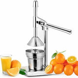 Exprimidor De Naranjas En Acero Inoxidable Extractor De Jugo Gris