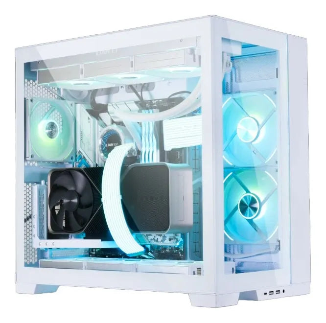 Kit Lian Li Gpu Vertical Universal White Color Blanco