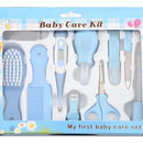 Kit Para Bebe 10 Piezas Azul Claro