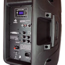 Cabina Recargable Américan Sound 10 Pulgadas Base+microfono Negro
