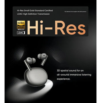 Realme Buds Tws Air 6 Pro - Hires Audio Wireless - Negro Luz Verde