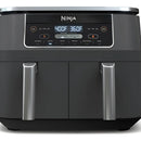 Airfryer Freidora De Aire Ninja 7.6 Litros 2 Canastas Nueva Gris