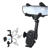 Soporte Celular Espejo Retrovisor Carro 360 Rotación Holder