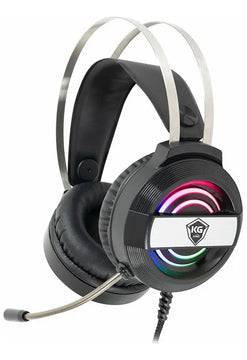 Audifonos De Diademas Over Ear Gaming Kalley Color Negro