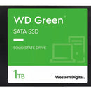 Disco sólido SSD interno 1TB Western Digital WD Green WDS100T3G0A verde 545MBs