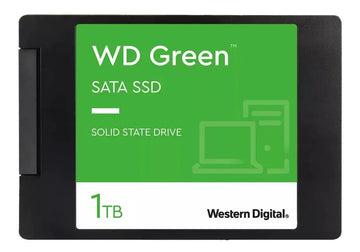 Disco sólido SSD interno 1TB Western Digital WD Green WDS100T3G0A verde 545MBs