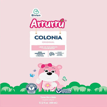 Colonia Bebe Arrurú Original 400+800ml Rosa