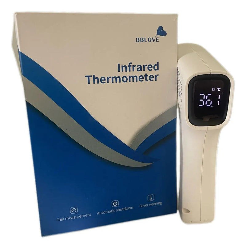 Kit De Salud Tensiómetro Recargable+termómetro+oximetro Blanco Con Negro
