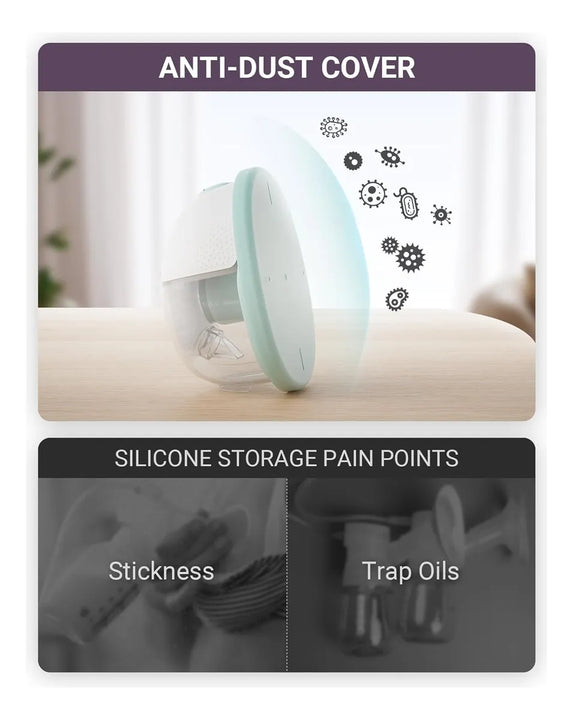 Extractor De Leche Calentado Manos Libres Con Succión