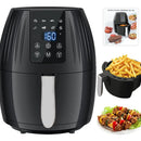 Freidora De Aire Pantalla Digital Bioaura Kitchen Frei01 Negro 1300 W
