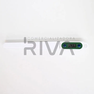 Termómetro Digital De Punzón Tipo Industrial Blanco