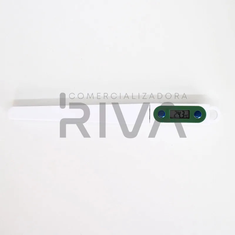 Termómetro Digital De Punzón Tipo Industrial Blanco