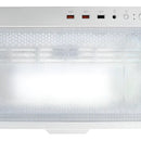 Armario Cougar Duoface Rgb de vidrio templado blanco para jugadores. Medio