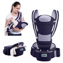 Cargador Silla Ergonomico Multiposiciones Para Bebes Baby On Color Azul oscuro