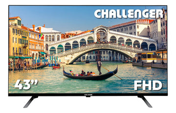 Televisor 43 Pulgadas Google Tv Challenger Control Por Voz