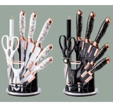 Set De Cuchillos Marmolizados