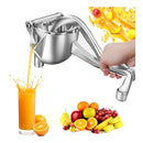 Exprimidor De Frutas Manual Metálico Jugos Limon Naranja
