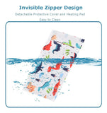 Botella Portátil Para Leche Con Usb Y Termostato Dinosaurio