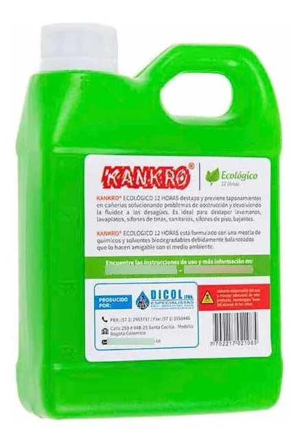 Destapa Cañerias Kankro Ecológico Destapa Caños Envío Ya