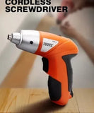 Destornillador Eléctrico Inalámbrico Cordless Screwdriver - Naranja