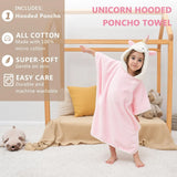 Pinnkku Toalla Con Capucha De Unicornio 3d, Toalla De Bano U