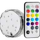 Luz 10 Led Rgb Sumergible Control Secuencial Eventos Supli
