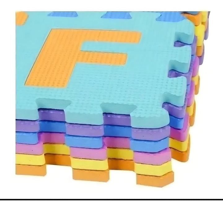 Tapete Fomi Rompecabezas Abecedario 26 Fichas Piso Fomy