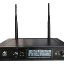 Micrófono Inalámbrico Doble Uhf Américan Sound Twm352 Color Negro