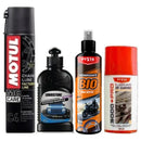 Kit Limpieza Motos 4 Productos Mantenimiento