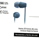 Audífonos Sony Inalámbricos In-ear Wi-c100 Color Azul